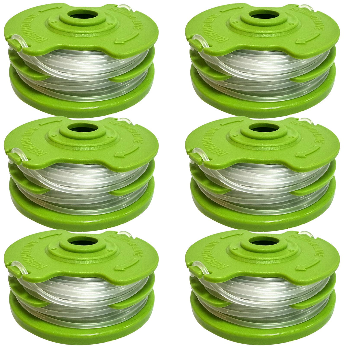 Replacement trimmer spools matched to a specific trimmer model