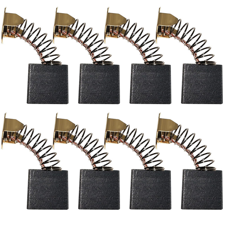 Replacement carbon brush set for an angle grinder