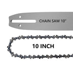 Espada y cadena de podadora 10 pulg. para Greenworks PS80L00 y Kobalt KPS 1081-06