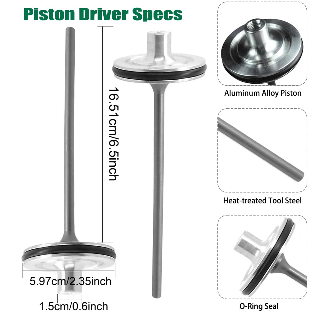 888-033 Piston Driver for Hitachi NV90AG Coil Framing Nailer, 2-Pack