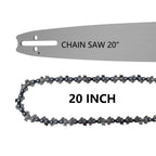 Espada y cadena 20 pulg. para Stihl MS290 MS291 MS391, 3/8 .050 72DL