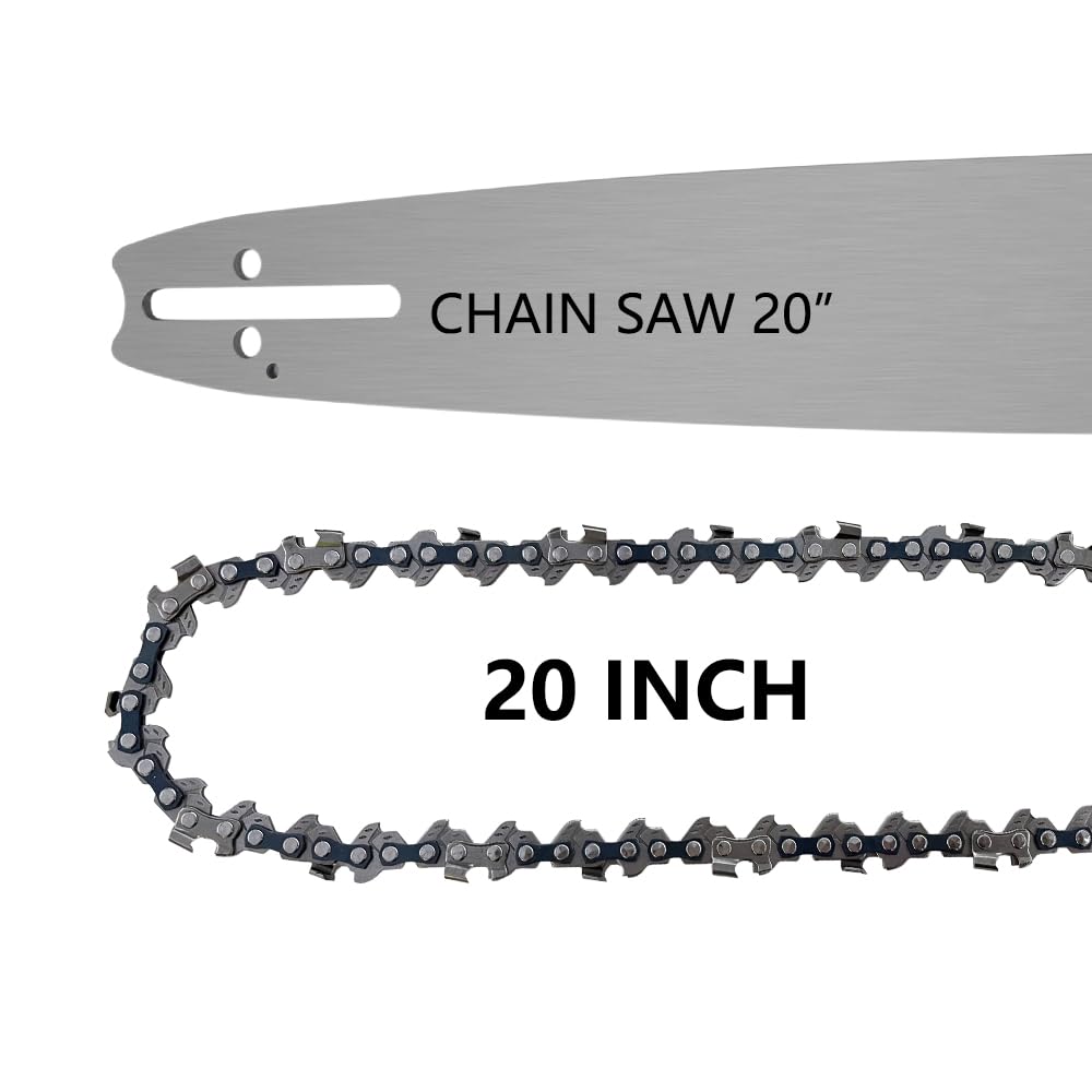 20" Chainsaw Bar & Chain for Stihl MS290 MS291 MS391, 3/8 .050 72DL
