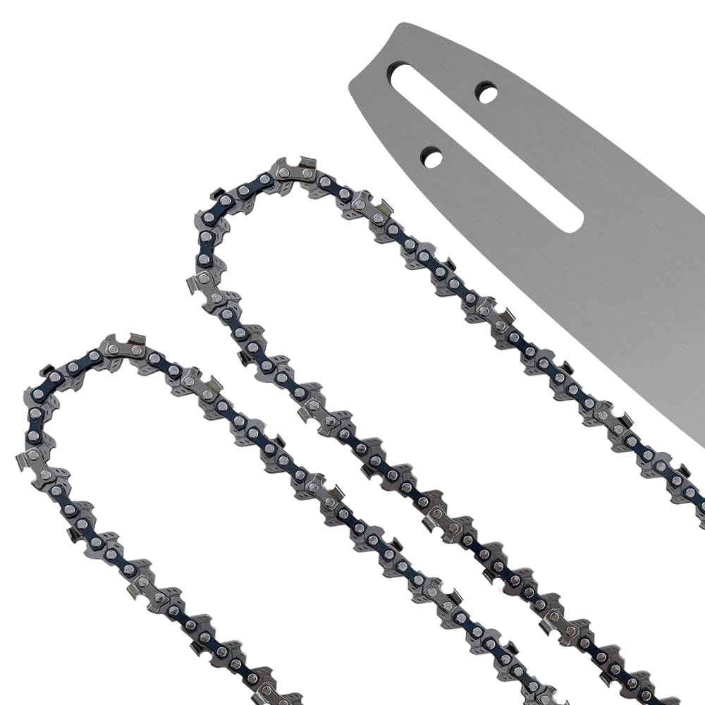 8" Pole Saw Bar & 3 Chains for Milwaukee 3004-20, Worx WG349