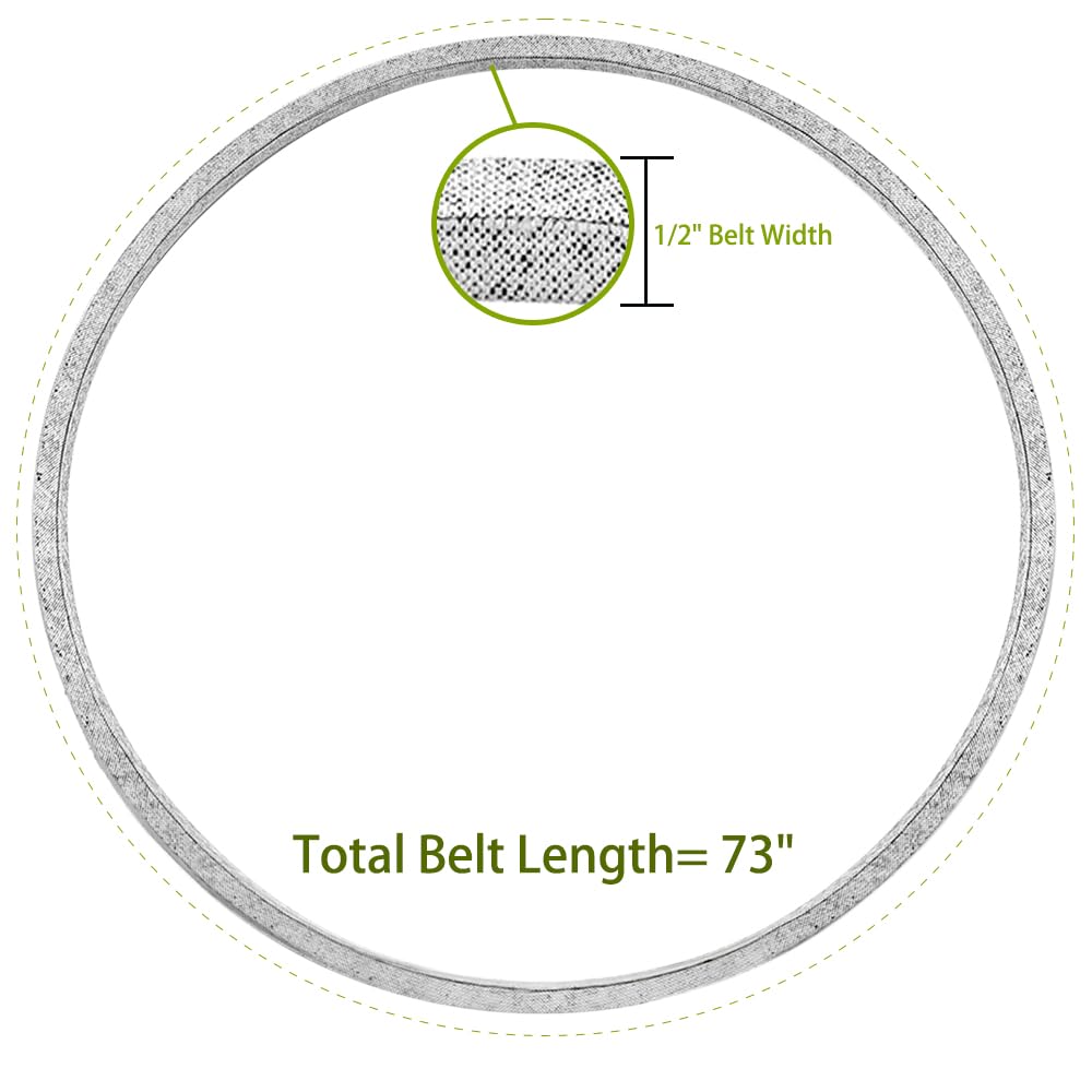 07225600 V-Belt 1/2" x 73" for Ariens APEX & Zenith Zero-Turn Mower