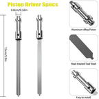 Conjunto de pistón 202604002 para clavadora de clavos brad Ryobi P321 P320