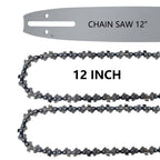 Espada de 12 pulg. y 3 cadenas para Greenworks 20262, Echo CS-2511T
