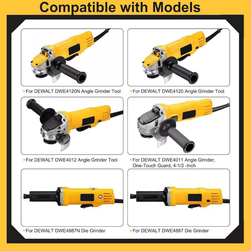 N097696 Carbon Brushes for DeWalt DWE4011 DWE4120 Grinder, 10-Pack