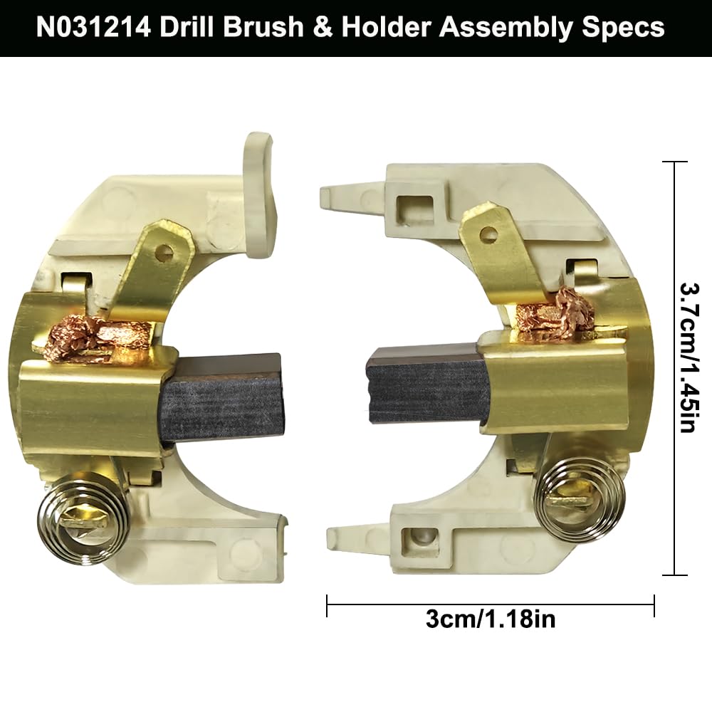 N031214 Brush Holder Assembly for DeWalt DCD985 DCD980 Hammer Drill