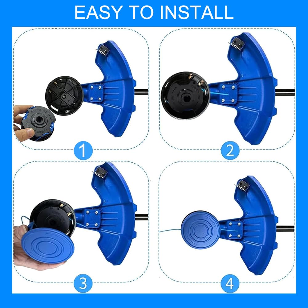 KST-120X Dual Line Spools for Kobalt 40V String Trimmer