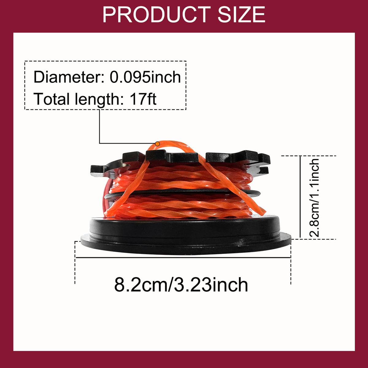 Trimmer Spool for Troy-Bilt TB22 TB25CB TB25SB Gas String Trimmer