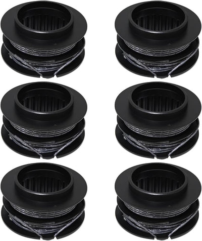 .080" Spools for Greenworks Pro 60V ST60V ST60L210 Trimmer, 6-Pack