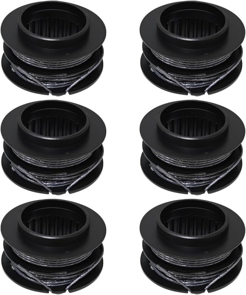 .080" Spools for Greenworks Pro 60V ST60V ST60L210 Trimmer, 6-Pack