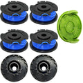 Bobinas para recortadora Greenworks 21332 y Craftsman C3 74381, paquete de 6