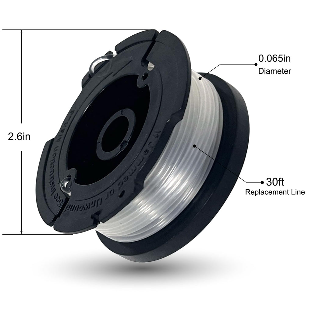 AF-100 .065" x 30ft Spool for Black+Decker LST300 LST136 LST140C