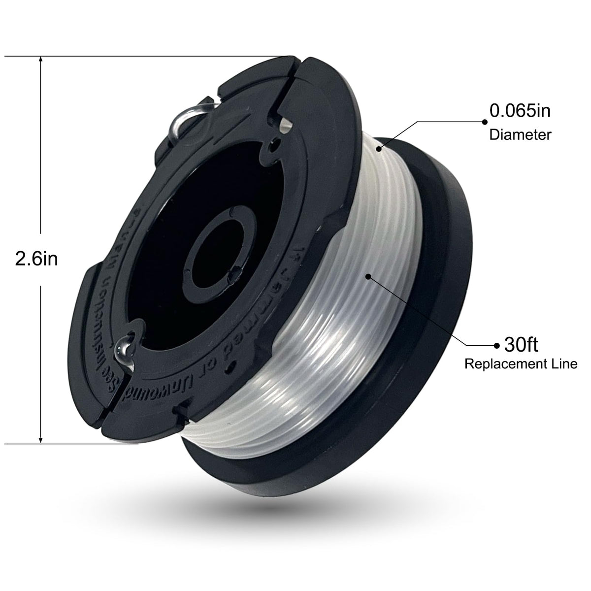 AF-100 .065" x 30ft Spool for Black+Decker LST300 LST136 LST140C
