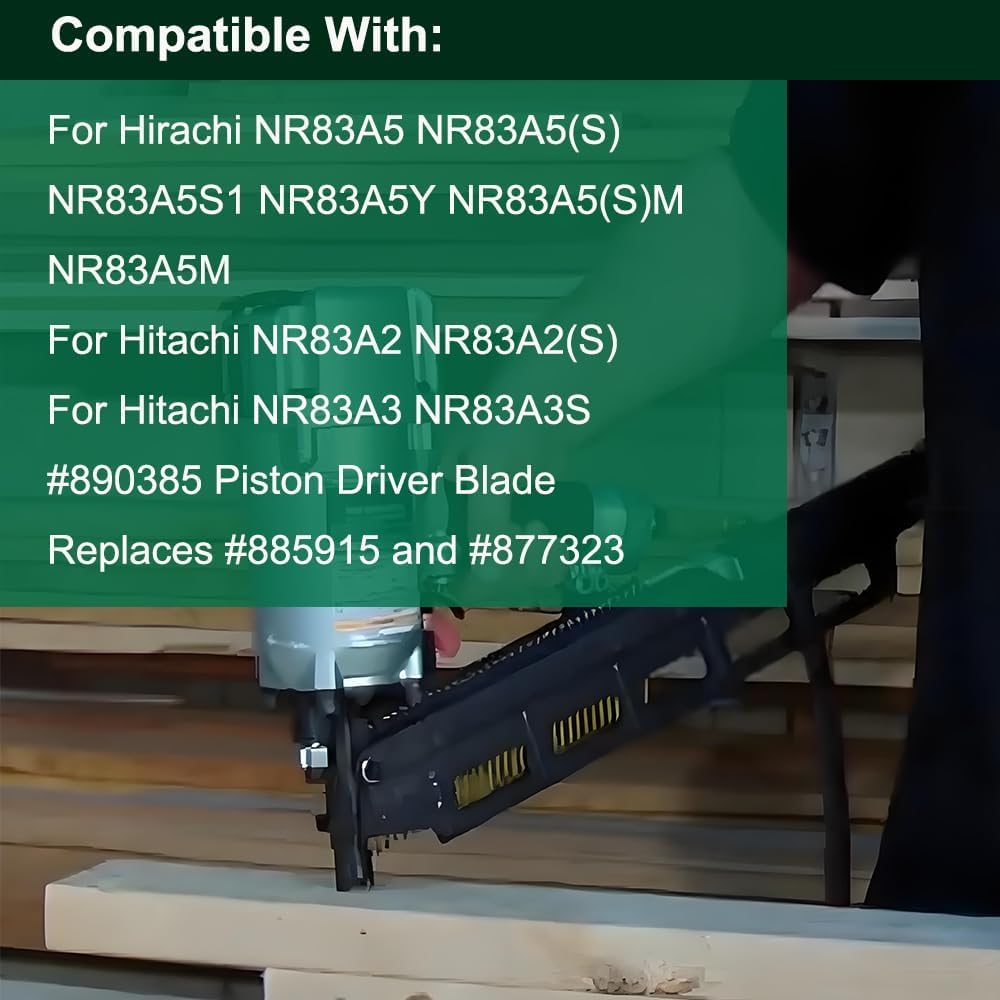 877323 Piston Driver for Hitachi NR83A5 NR83A2 Framing Nailer, 2-Pack