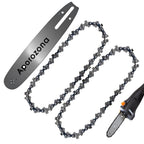 Espada de podadora 8 pulg. y 3 cadenas para Sun Joe SWJ800E SWJ802E, WEN 4019