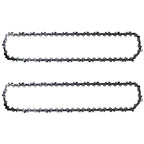 S56 16" Chainsaw Chain for Homelite UT43123 & Troy-Bilt TB4216, 2-Pack