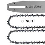 Espada de podadora 8 pulg. y 3 cadenas para Milwaukee 3004-20, Worx WG349
