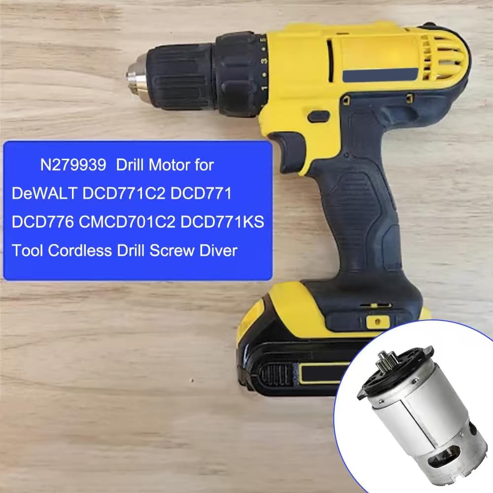 N279939 Drill Motor for DeWalt DCD771 DCD776 Cordless Drill