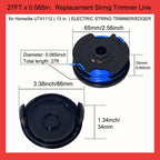 Bobina de hilo doble AC41RL3 para recortadora Homelite UT41112 UT41120