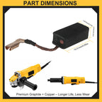 N097696 Carbon Brushes for DeWalt DWE4011 DWE4120 Grinder, 10-Pack