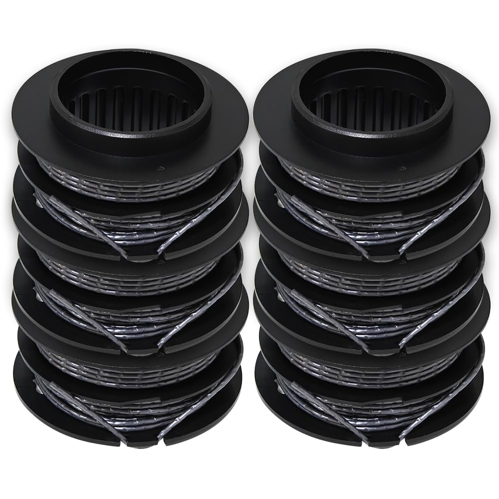 .080" Spools for Greenworks Pro 60V ST60V ST60L210 Trimmer, 6-Pack