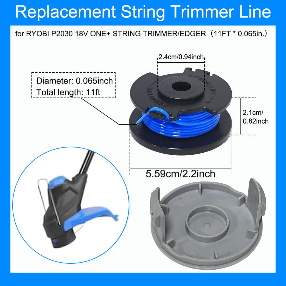 KST-120X Dual Line Spools for Kobalt 40V String Trimmer