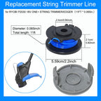 KST-120X Dual Line Spools for Kobalt 40V String Trimmer