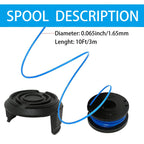 19115A-B Spool & Cap for Bauer 19115C-B 20V String Trimmer
