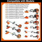 Caja de engranajes 530096295 para recortadora Husqvarna 128LD 125LDX 129R