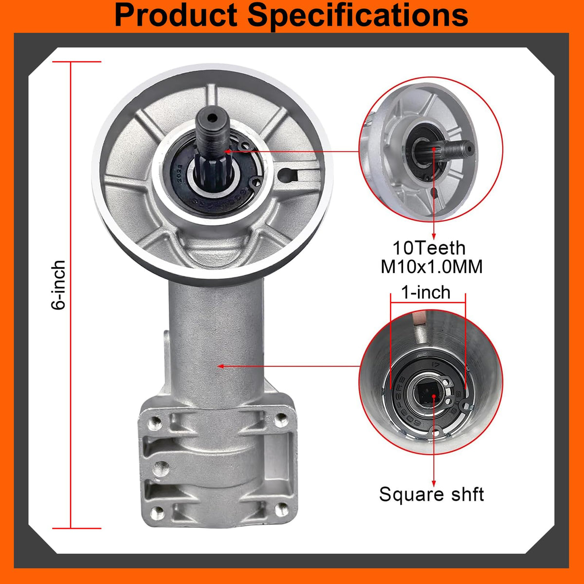 4180 640 0114 Gear Housing for Stihl FS 90 R FS 91 R FS 56 RC-E