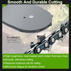 18" Chainsaw Bar AG1800 for EGO CS1800 CS1804 & Ryobi RY3818, 62DL