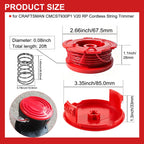 CMZST080 Spool & Cap for Craftsman CMCST910 CMCST930 Trimmer