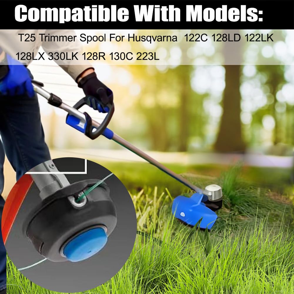 T25 Spool & .080" Line for Husqvarna 128LD 128CD 130L Trimmer