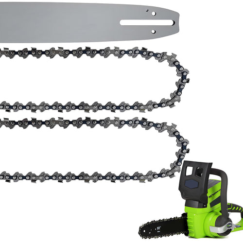 10" Pole Saw Bar & Chain for Sun Joe SWJ803E SWJ807E, Worx WG309