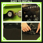 Espada de 16 pulg. y 3 cadenas para Greenworks CS80L417, Ryobi RY3716