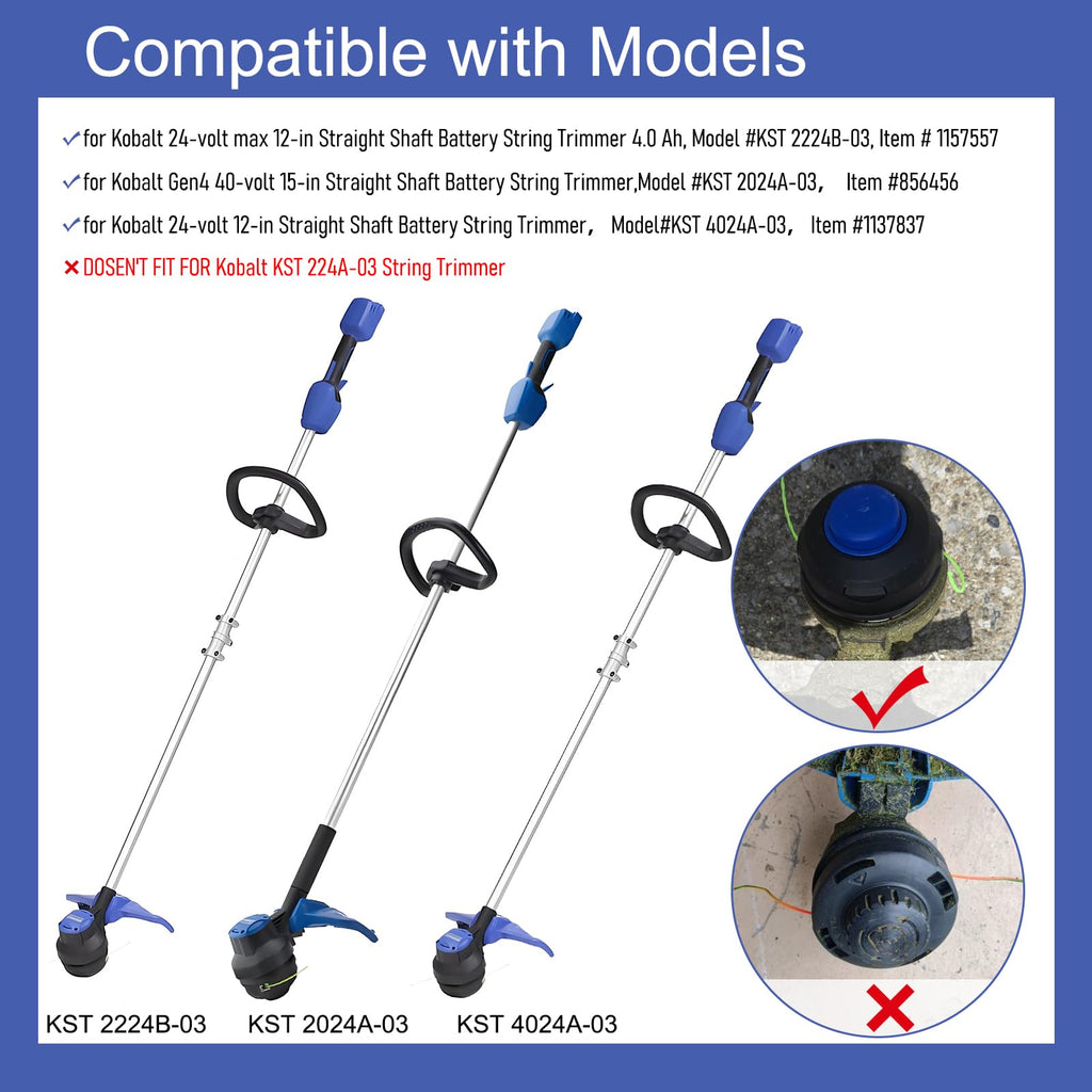 KLS 124-03 Spool for Kobalt 24V KST 2224B-03 String Trimmer
