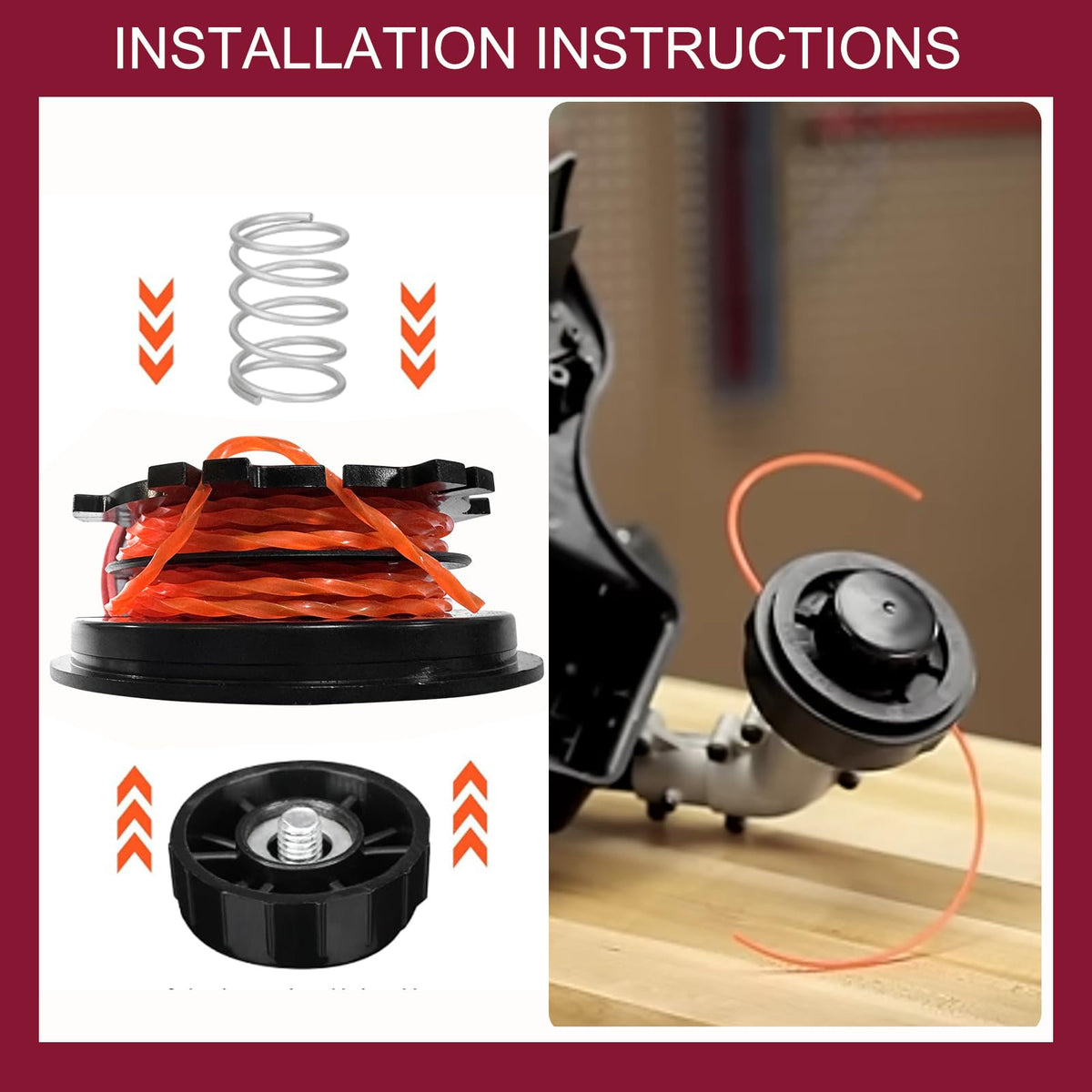Trimmer Spool for Troy-Bilt TB22 TB25CB TB25SB Gas String Trimmer