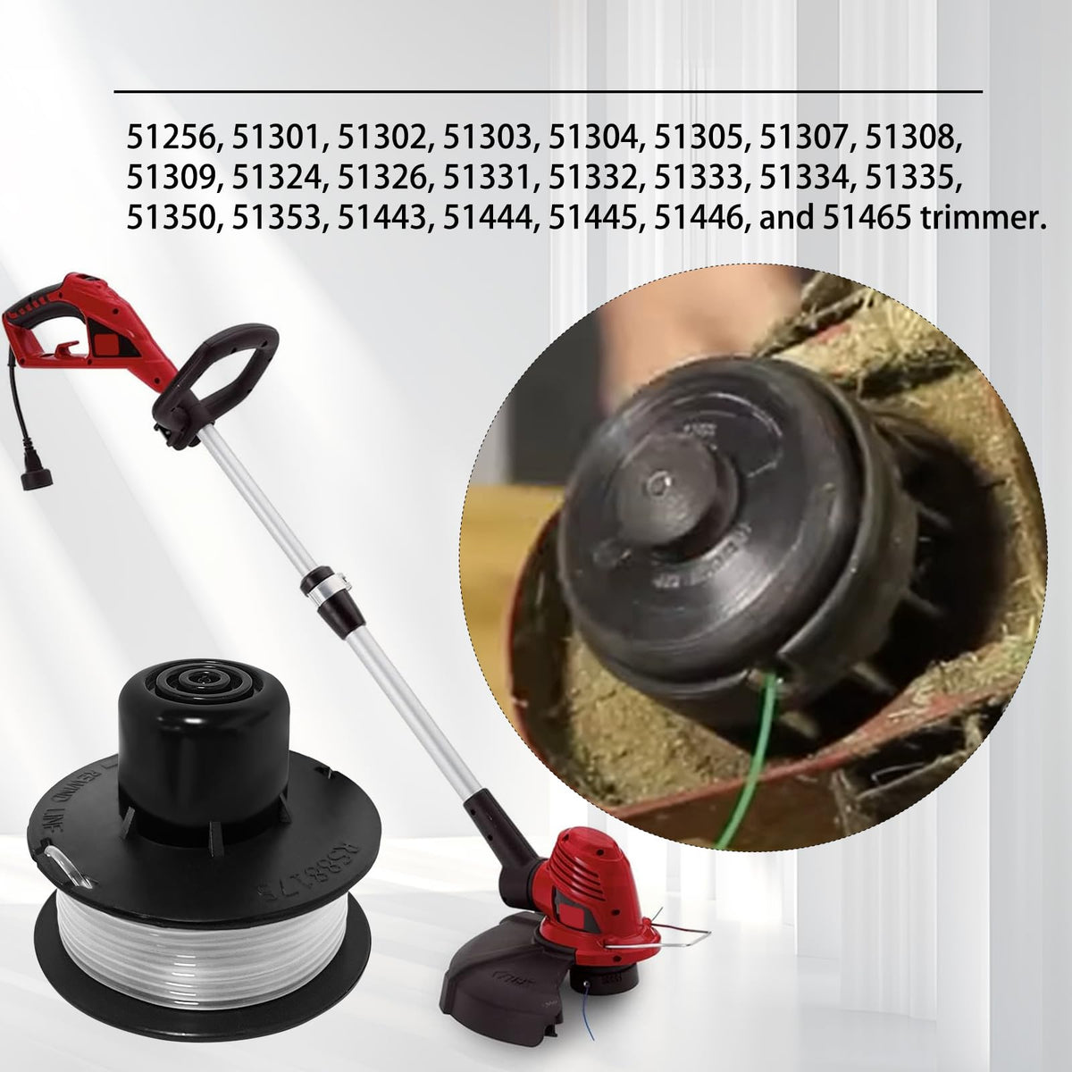 88175 Large Spool for Toro 51256 51346 51355 String Trimmer
