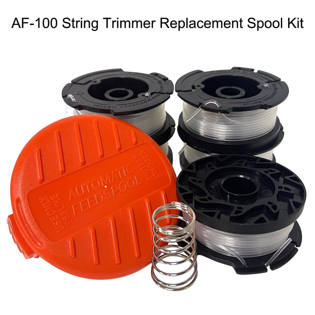 5 AF1003ZP Spools + Cap & Spring for Black+Decker BESTA510 LSTE525
