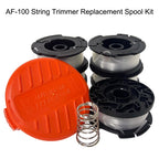 5 AF1003ZP Spools + Cap & Spring for Black+Decker BESTA510 LSTE525