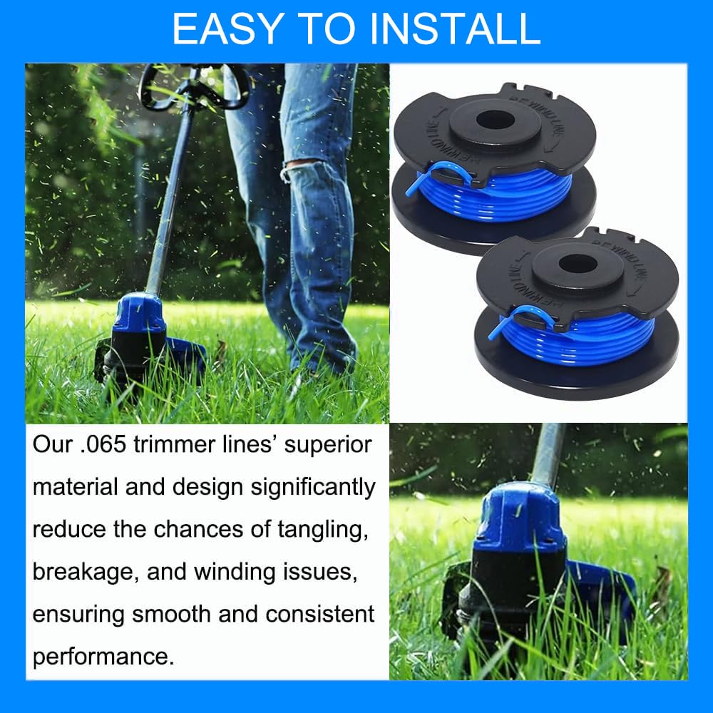 KST-120X Dual Line Spools for Kobalt 40V String Trimmer