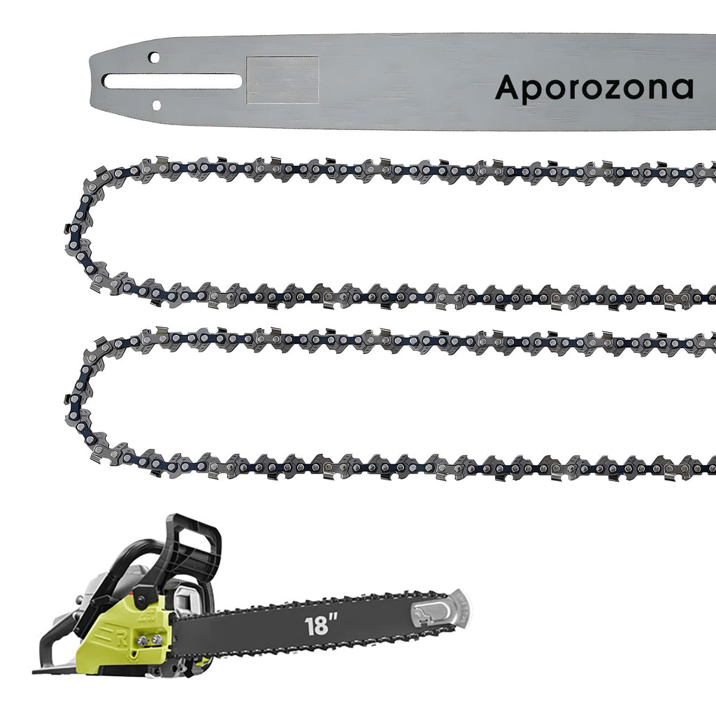 Espada de motosierra 18 pulg. para EGO CS1800 CS1803, Ryobi RY3818, Craftsman S1800