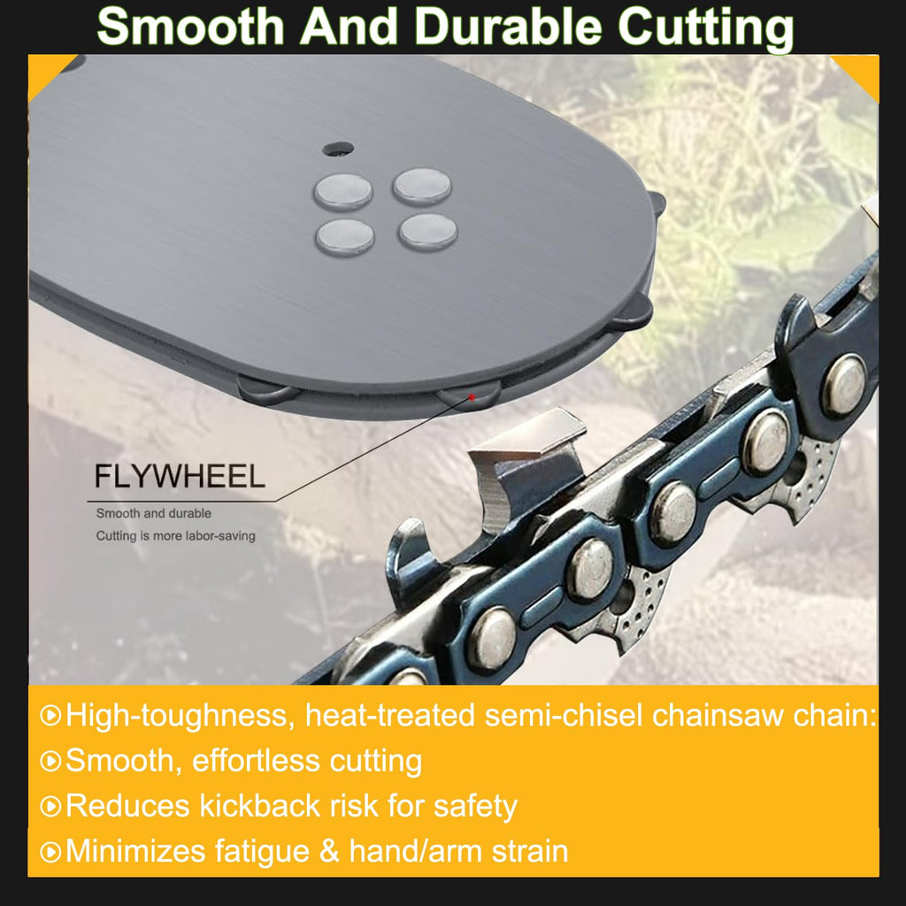 Guide et chaîne 12 po pour DeWalt DCCS620 et Craftsman CMCCS620