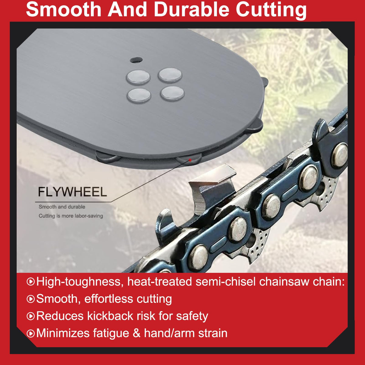 18" Chainsaw Chain for Troy-Bilt TB4218 TB4218XP Gas Chainsaw