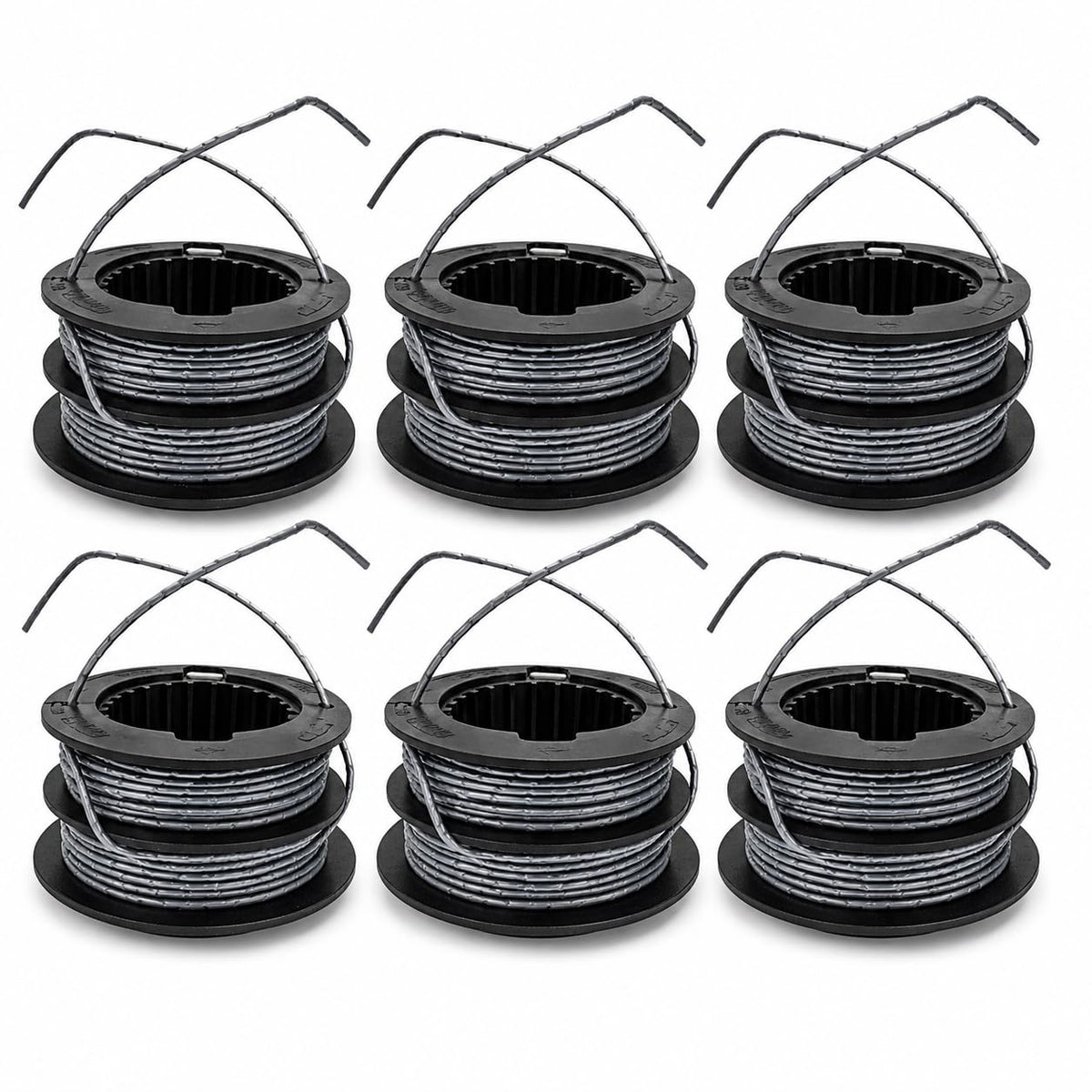SB00L00 .080" Spool for Greenworks 80V ST80L00 ST80L210, 6-Pack