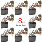 Escobillas de carbón CB204 para amoladora Makita GA7021 GA9020, paquete de 8