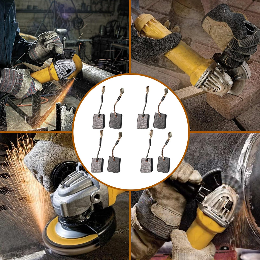 Escobillas de carbón N257540 para amoladora angular DeWalt DWE402 DWE4214